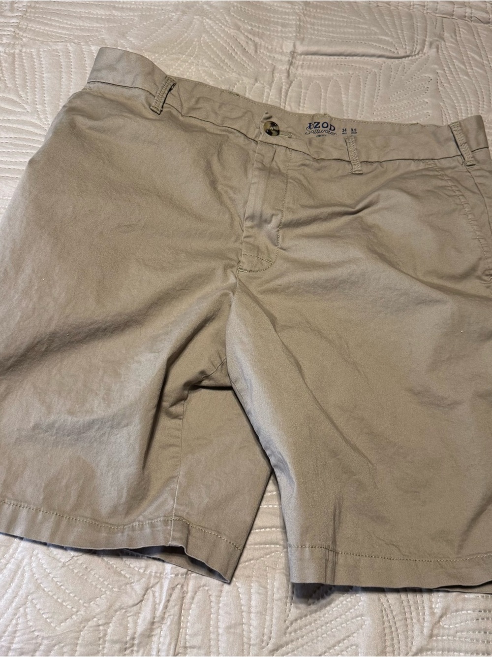 IZOD Men's Khaki Shorts Sz 34